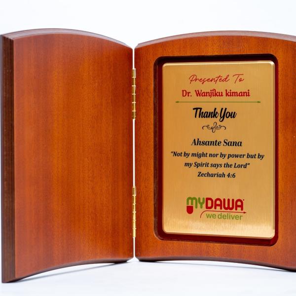 Booklet Wooden Awards