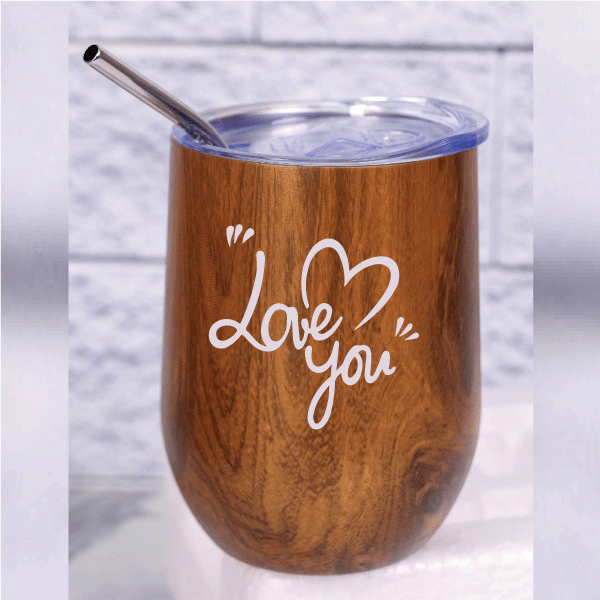 Thermal Mug with Straw