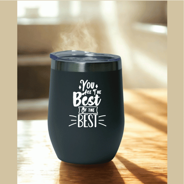 Thermal Mug with Straw